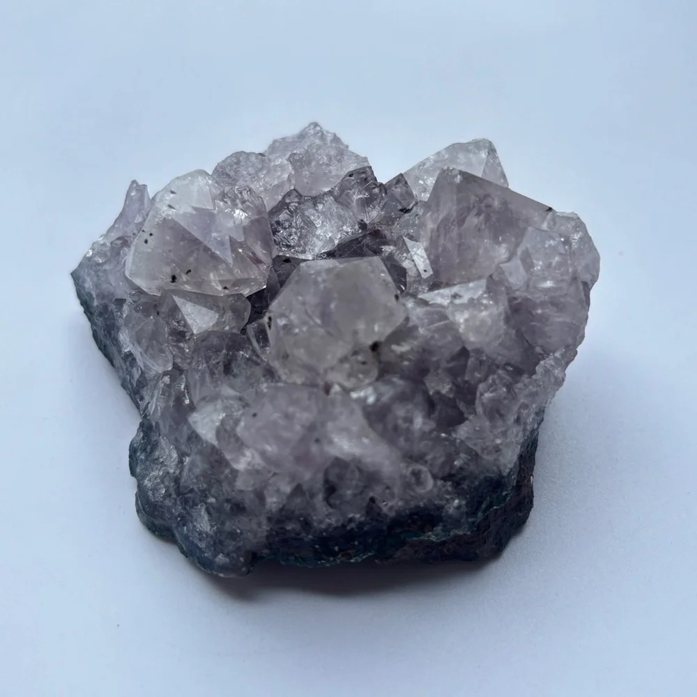 Natural Amethyst Crystal Cluster on Matrix | 7.6 oz